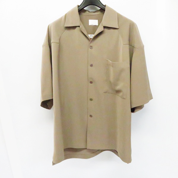 実際に弊社で買取させて頂いたNUMBER(N)INE/ナンバーナイン SHIFFON/シフォン 開襟シャツ/ボーリングシャツ/3