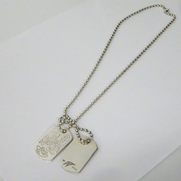 実際に弊社で買取させて頂いたCRAZY PIG/クレイジーピッグ DOG TAG/ドッグタグ ペンダント/ネックレスの画像 4枚目