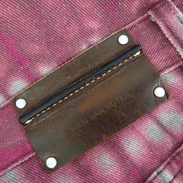 実際に弊社で買取させて頂いた【未使用】DRIES VAN NOTEN/ドリスヴァンノッテン タイダイ デニムパンツ/29の画像 2枚目