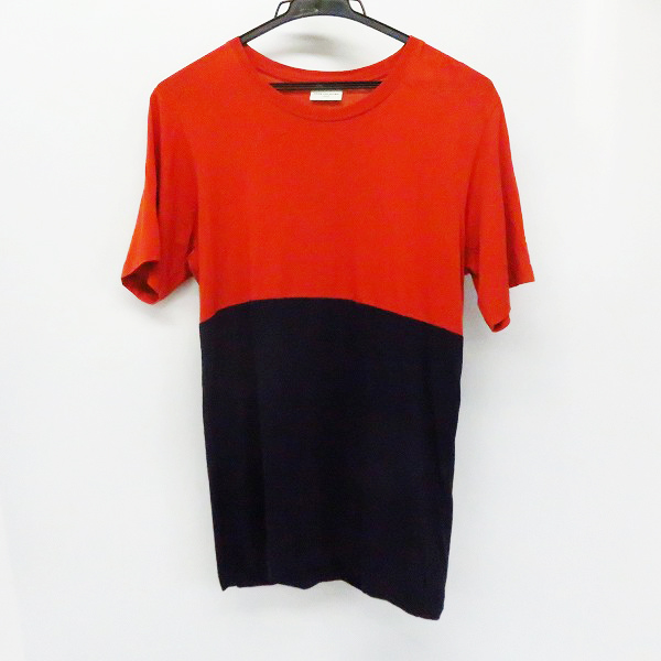 実際に弊社で買取させて頂いたDRIES VAN NOTEN/ドリスヴァンノッテン バイカラー/切り替え 半袖Tシャツ S