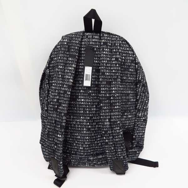 実際に弊社で買取させて頂いた【未使用】MARC BY MARC JACOBS/マークバイマークジェイコブス 総ロゴ バックパック/リュック M0005186の画像 1枚目