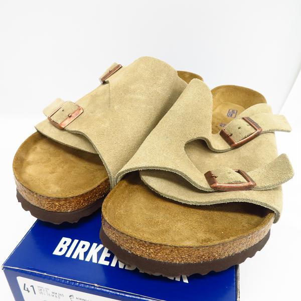 実際に弊社で買取させて頂いたBIRKENSTOCK/ビルケンシュトック ZURICH/チューリッヒ スエード サンダル 1009532/26.5