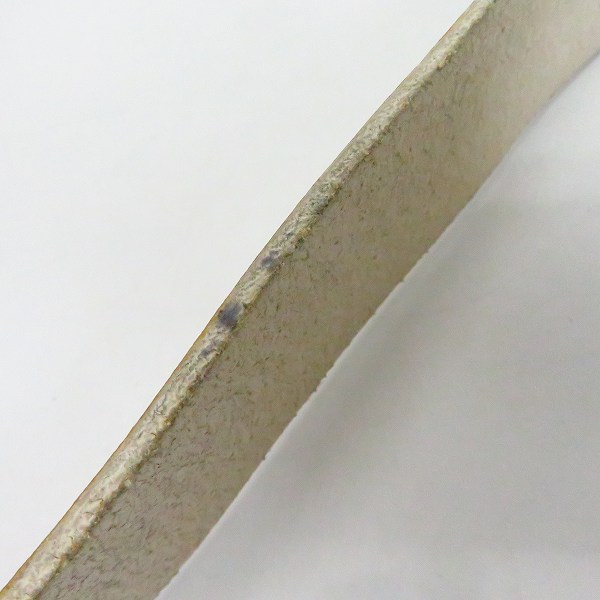 実際に弊社で買取させて頂いたBVLGARI/ブルガリ レザー ホワイトベルト バックル の画像 4枚目