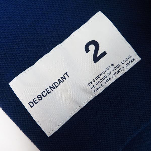 実際に弊社で買取させて頂いたDESCENDANT/ディセンダント 鹿の子 ポロシャツ 2の画像 3枚目
