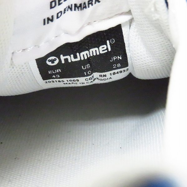 実際に弊社で買取させて頂いたhummel/ヒュンメル RACER ローカットスニーカー/28.0の画像 5枚目