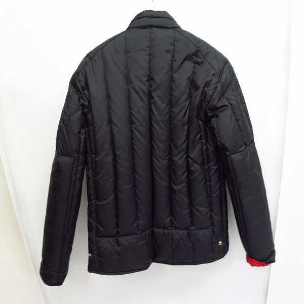 実際に弊社で買取させて頂いたGOODENOUGH/グッドイナフ ジップアップ 中綿ジャケット ブラック Lの画像 1枚目