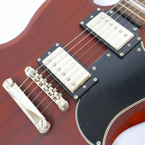 実際に弊社で買取させて頂いた★Epiphone/エピフォン Worn G-400 SG サテンフィニッシュ エレキギター  動作確認済みの画像 5枚目