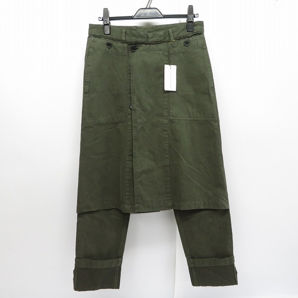 実際に弊社で買取させて頂いた【未使用】DRIES VAN NOTEN/ドリスヴァンノッテン PERRISH 2311 レイヤードスリムトラウザーズ/44