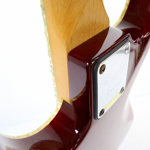 実際に弊社で買取させて頂いた★Bacchus/バッカス B-CUSTOM RBY ジャズベースタイプ エレキベース 動作確認済みの画像 9枚目