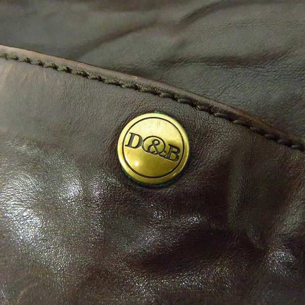 実際に弊社で買取させて頂いたDaniel&Bob/ダニエル＆ボブ ORFEO RODI/オルフェオ ロディ レザーショルダーバッグの画像 7枚目