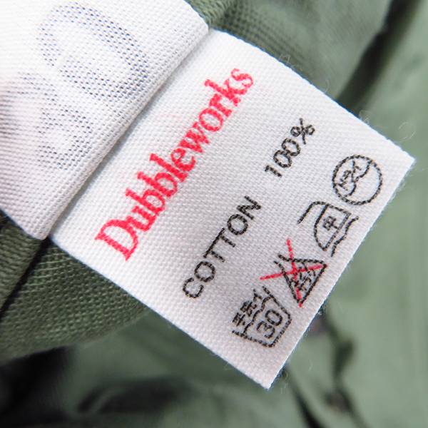 実際に弊社で買取させて頂いた【未使用】DUBBLE WORKS/ダブルワークス ARMY サテン ミリタリーパンツ/30の画像 4枚目