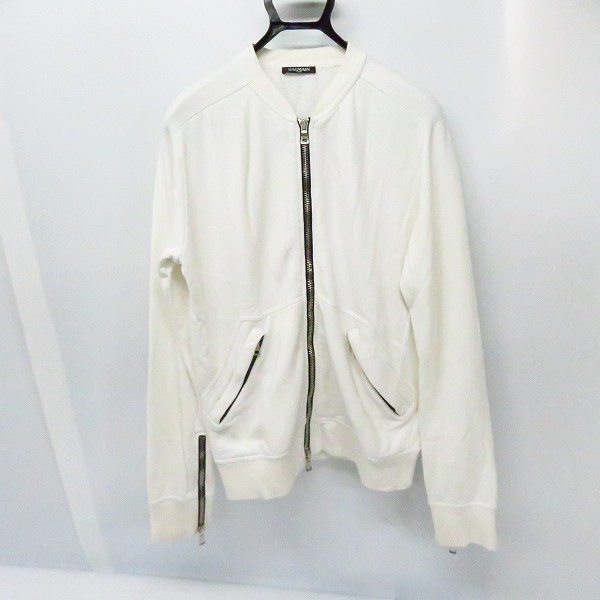 実際に弊社で買取させて頂いた【JPタグ】BALMAIN/バルマン ジップアップブルゾン/ジャケット L