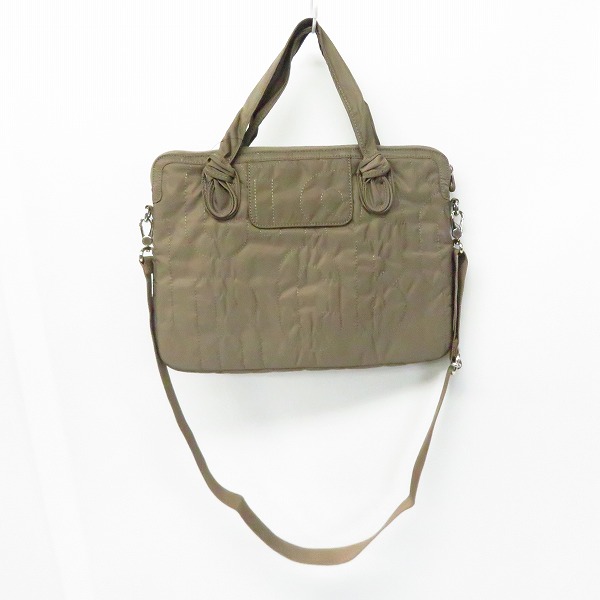 実際に弊社で買取させて頂いた【未使用】MARC BY MARC JACOBS/マークバイマークジェイコブス 2WAY PCケース/ブリーフケース M6PE008の画像 1枚目