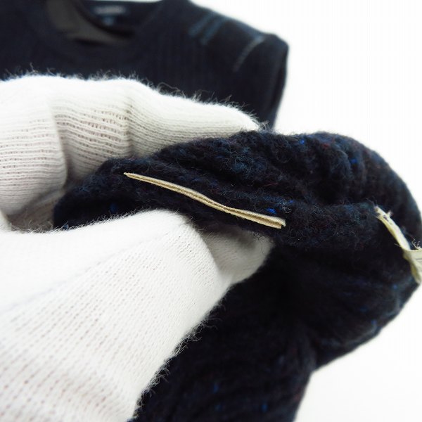 実際に弊社で買取させて頂いたBURBERRY LONDON/バーバリーロンドン シルク混ニットベスト/Mの画像 5枚目