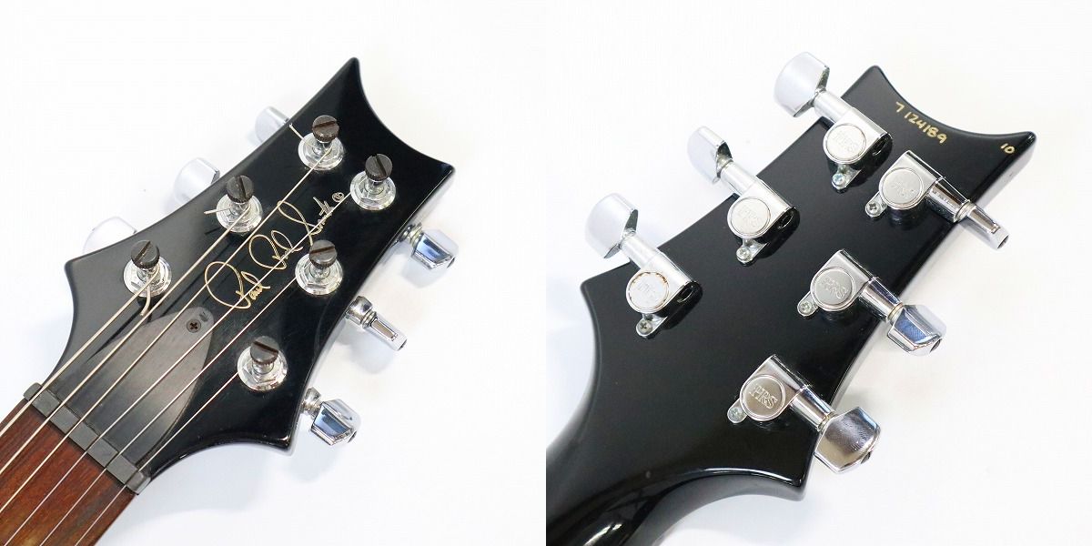 実際に弊社で買取させて頂いた★Paul Reed Smith/ポールリードスミス Custom 22 Emerald Green 10TOP エレキギター ハードケース付きの画像 3枚目