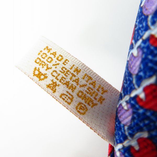 実際に弊社で買取させて頂いたBVLGARI/ブルガリ シルク 100％ 総柄ネクタイの画像 3枚目