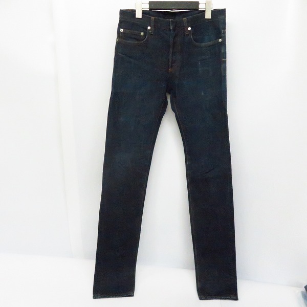 実際に弊社で買取させて頂いた【JPタグ】Dior HOMME/ディオールオム 09AW ウォッシュ加工 インディゴデニムパンツ /W28