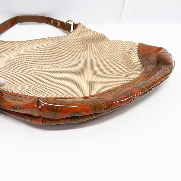 実際に弊社で買取させて頂いたETRO/エトロ ペイズリー柄切替 ショルダーバッグの画像 2枚目