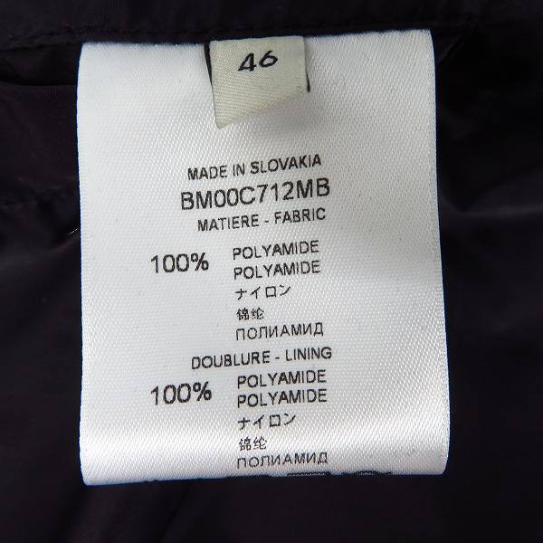 実際に弊社で買取させて頂いた【JPタグ】GIVENCHY/ジバンシイ コーチジャケット STUDIO HOMME  BM00C712MB/46の画像 4枚目