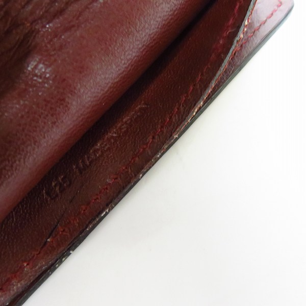 実際に弊社で買取させて頂いたCartier/カルティエ マストライン レザー 4連キーケース ボルドーの画像 6枚目
