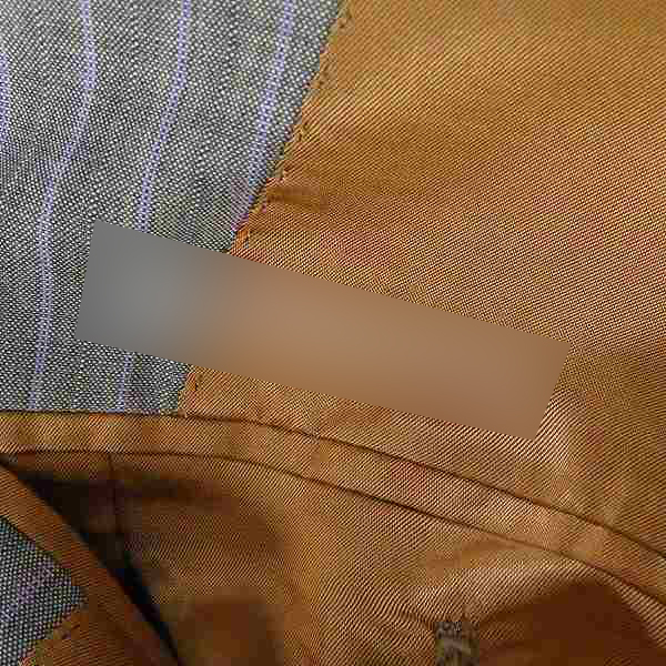 実際に弊社で買取させて頂いたdunhill/ダンヒル ウール/モヘア混 セットアップスーツ の画像 4枚目