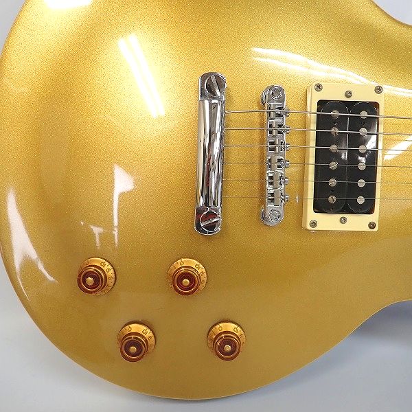 実際に弊社で買取させて頂いた★Epiphone/エピフォン Les Paul Classic Gold Top/レスポール クラシック ゴールドトップ ソフトケース付の画像 5枚目
