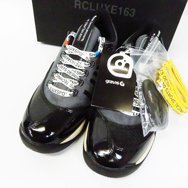 実際に弊社で買取させて頂いた【未使用】AKM LUXE163AKMBB×GRAVIS/エーケーエム×グラビス NLS163 KONA スニーカー LXG003/28