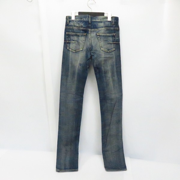 実際に弊社で買取させて頂いた【JPタグ】Dior HOMME/ディオール オム ウォッシュ/ダメージ加工 スキニーデニムパンツ 27の画像 1枚目