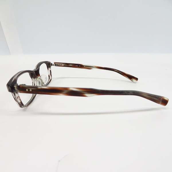 実際に弊社で買取させて頂いた999.9/フォーナインズ フルリム メガネフレーム/ 眼鏡フレーム/レンズなし NP-65の画像 2枚目