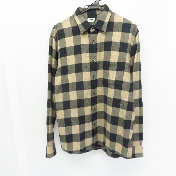 実際に弊社で買取させて頂いたHOLLYWOOD RANCH MARKET/ハリウッドランチマーケット バッファローチェック ネルシャツ ST1719/3