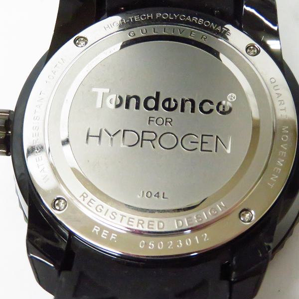 実際に弊社で買取させて頂いたTendence×HYDROGEN/テンデンス×ハイドロゲン ラウンドガリバー J04L【動作未確認】の画像 3枚目