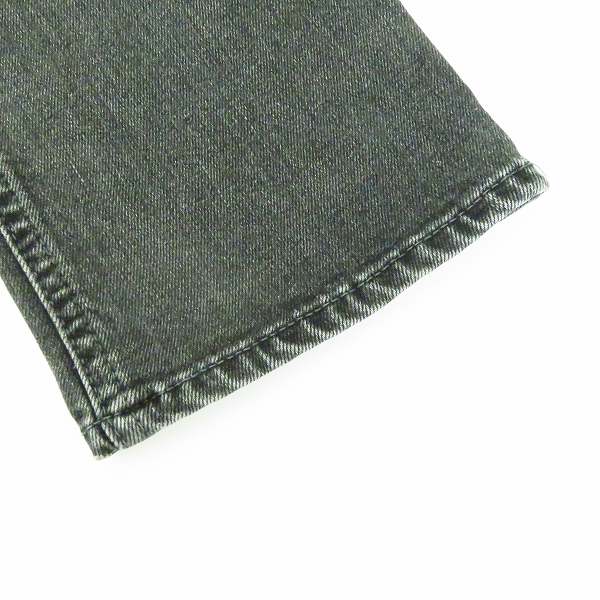 実際に弊社で買取させて頂いたCRIMIE/クライミー BORN FREE BLACK STRETCH DENIM CALIFORNIA USED JEANS/デニムパンツ C1H5-BFPT-06/XSの画像 6枚目