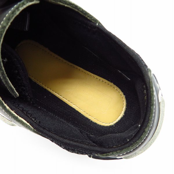 実際に弊社で買取させて頂いたvisvim/ビズビム HOCKNEY/ホックニー デッキシューズ ブラック/黒 Size：9の画像 4枚目