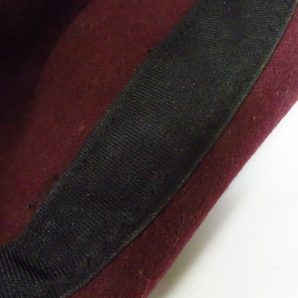 実際に弊社で買取させて頂いたCA4LA×HARRIS ELLIOTT/カシラ×ハリス・エリオット RUDEBOY 日本製 中折ウールハットの画像 7枚目