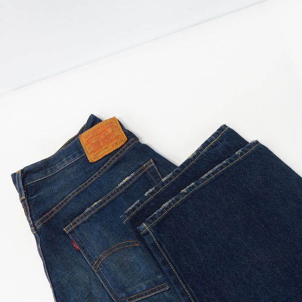 実際に弊社で買取させて頂いたLEVIS/リーバイス 501 ビックE デニムパンツ USA製 71501-0015/W36 L34の画像 8枚目