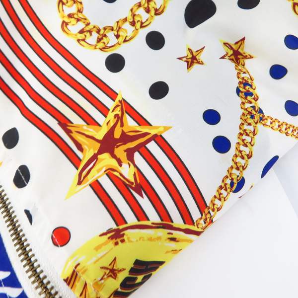実際に弊社で買取させて頂いたJOYRICH/ジョイリッチ チェーン/スター 総柄 ジップブルゾン/ジャケット Lの画像 6枚目