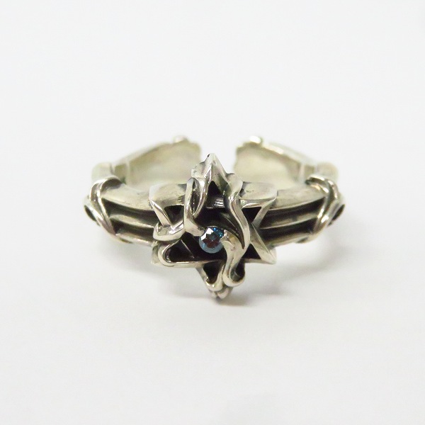 実際に弊社で買取させて頂いたDEAL DESIGN/ディールデザイン 六芒星/スター リング 16.5号の画像 1枚目