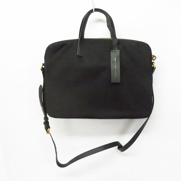 実際に弊社で買取させて頂いたMARC BY MARC JACOBS/マークバイマークジェイコブス 2WAY PCケース/ブリーフケース 黒 M0001304の画像 1枚目