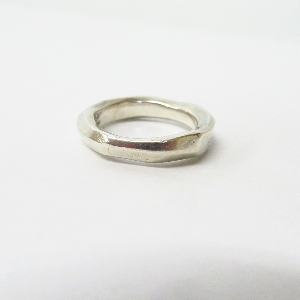 実際に弊社で買取させて頂いたGARNI/ガルニ クロッケリーリング シルバー 13号の画像 4枚目