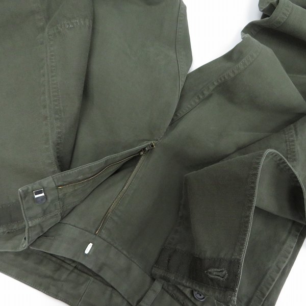 実際に弊社で買取させて頂いた【未使用】DRIES VAN NOTEN/ドリスヴァンノッテン PERRISH 2311 レイヤードスリムトラウザーズ/44の画像 2枚目