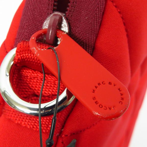 実際に弊社で買取させて頂いた【未使用】MARC BY MARC JACOBS/マークバイマークジェイコブス 2WAY PCケース/ブリーフケース ROSEY RED M0005244の画像 6枚目
