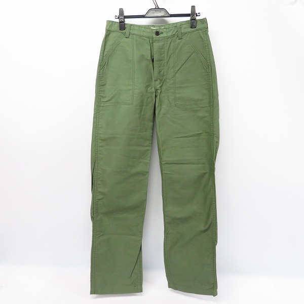 実際に弊社で買取させて頂いた【未使用】DUBBLE WORKS/ダブルワークス ARMY サテン ミリタリーパンツ/30