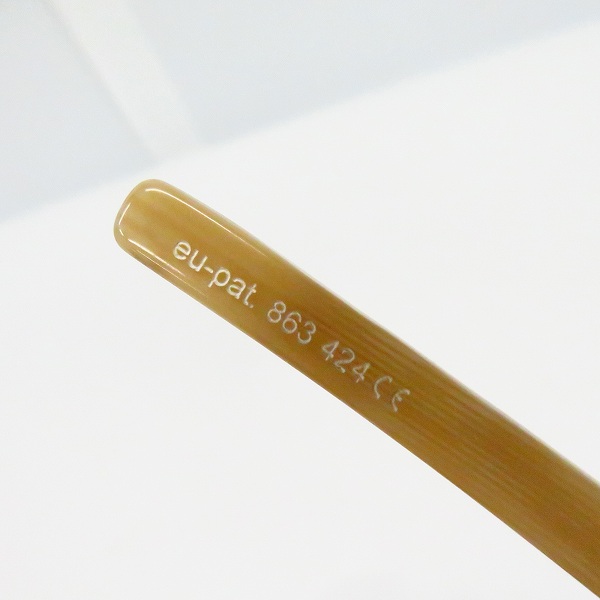 実際に弊社で買取させて頂いたic! berlin/アイシーベルリン emden メガネフレーム/アイウェア 863424の画像 5枚目