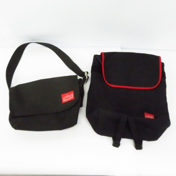 実際に弊社で買取させて頂いたMANHATTAN Portage/マンハッタンポーテージ ショルダーバッグ/バックパック 2点セット