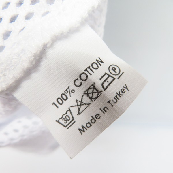 実際に弊社で買取させて頂いた【未使用】DRIES VAN NOTEN/ドリスヴァンノッテン 半袖ニットTシャツ ホワイト/Ｍの画像 3枚目