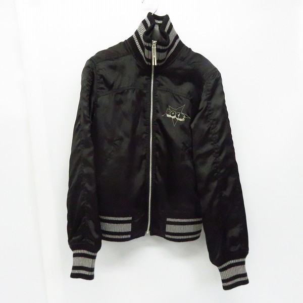 実際に弊社で買取させて頂いたHysterics/ヒステリックス ギターガール 刺繍 サテンジャケット/スカジャン 3AJ-2610/FREE