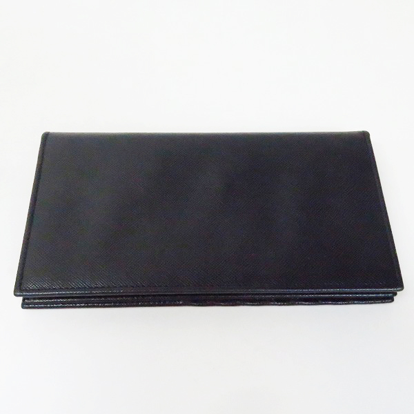 実際に弊社で買取させて頂いたGIORGIO ARMANI/ジョルジオアルマーニ ２つ折りレザー長財布の画像 1枚目