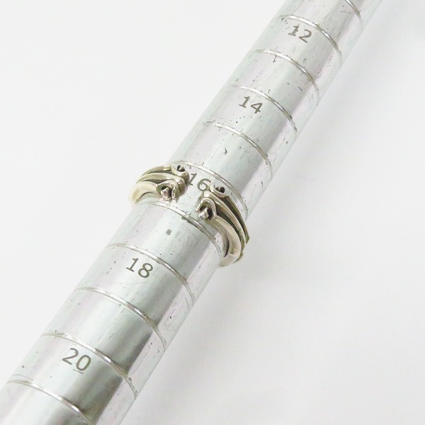 実際に弊社で買取させて頂いたDEAL DESIGN/ディールデザイン 六芒星/スター リング 16.5号の画像 6枚目