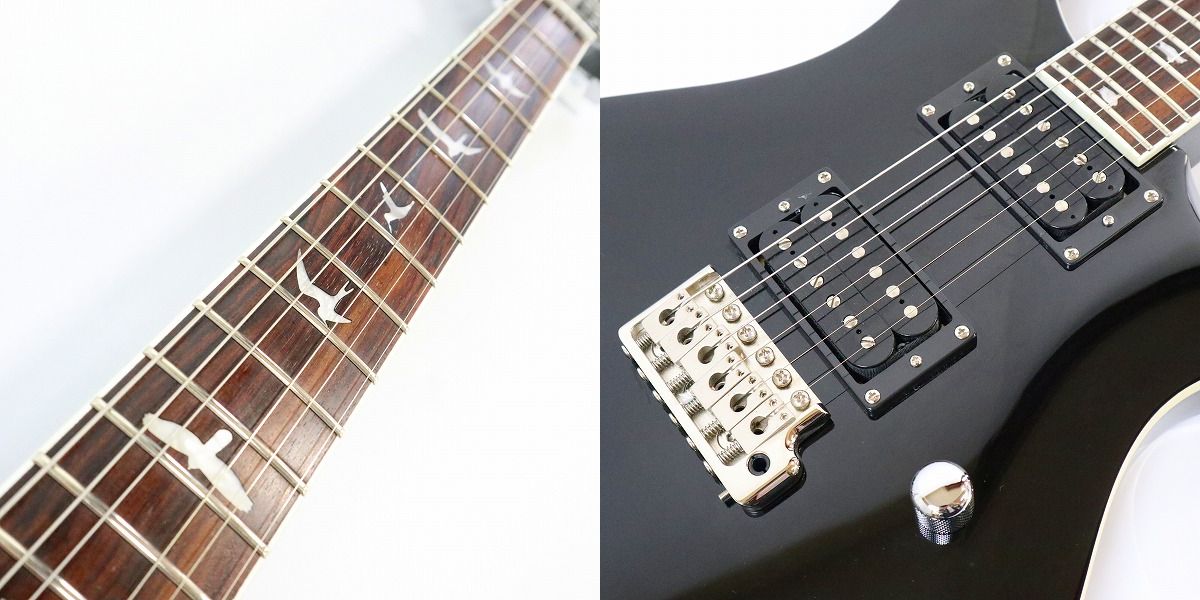 実際に弊社で買取させて頂いた★Paul Reed Smith/ポールリードスミス SE Standard 24 ブラック エレキギターの画像 3枚目