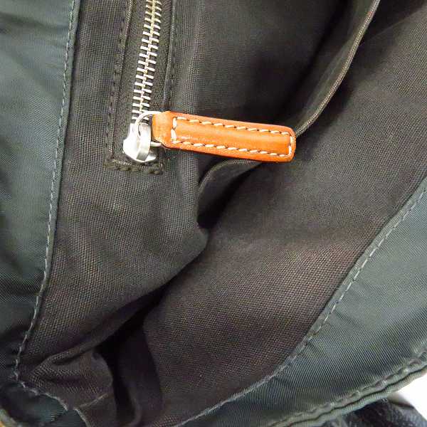 実際に弊社で買取させて頂いたDaniel&Bob/ダニエル＆ボブ レザー切り返し ナイロン トートバッグの画像 5枚目